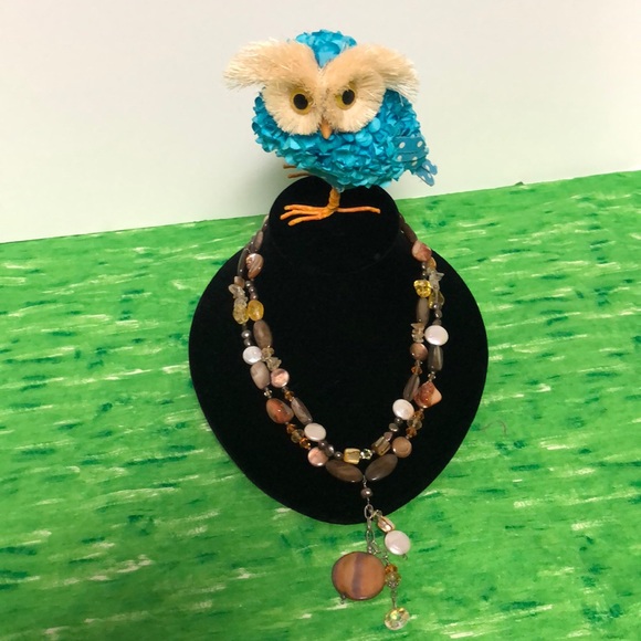 🌺NEW ITEM🌺925 SILVER CLASP ART GLASS NECKLACE - Picture 13 of 13